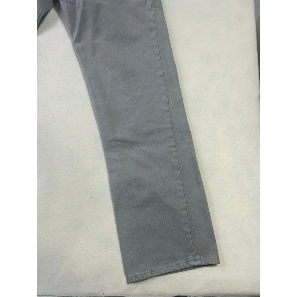 Levis 501 Original Fit Grey Denim Jeans Mens Straight Leg Button Fly 100 Cotton